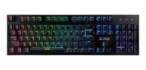 Imagen 2 de 9 de Teclado Gamer Xpg Infarex K10 Inglés Con Luz Rgb
