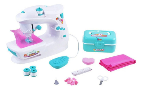 Maquina De Coser Juguete Para Niñas Con Accesorios Educativo