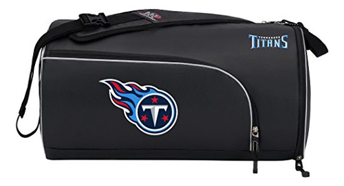 Officially Licensed Nfl  Squadron  Duffel Bag, Black, 2...