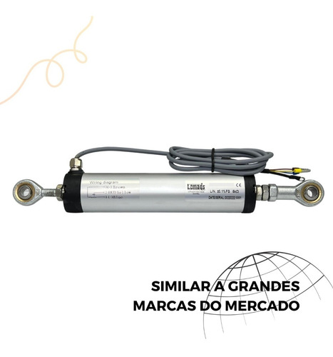 Régua Potenciométrica Corpo Cilindrico 360mm Pc-67 Lwg