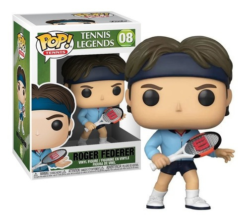 Boneco Funko Pop! Roger Federer 08 - Tenista - Tennis Legend