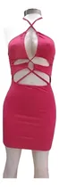 Comprar Vestido De Noche Corto Mujer Lycra Ajustado Tiras En Escote