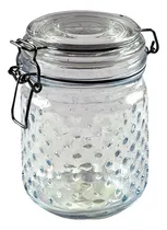 Comprar Frasco Vidrio Hermetico Cierre Clip 500 Ml Pettish Online Color Puntos