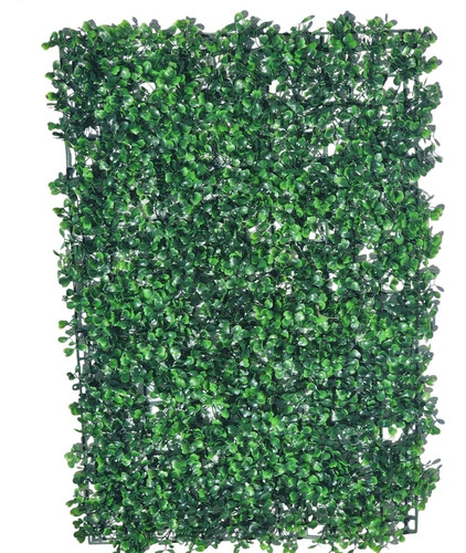 Muro Verde 5 Pz Follaje Sintético Artificial 60x40 Cm
