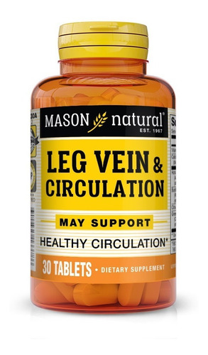 Mason Natural | Leg Vein & Circulation | 30 Tablets