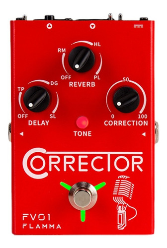 Corrector Voz Corección / Reverb / Delay Flamma México