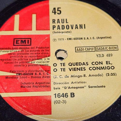 Simple Raul Padovani 1646 Emi C7