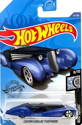 Hot Wheels Custom Cadillac Fleetwood Hw Rod Squad #121/250 