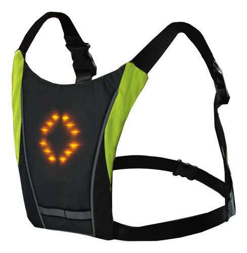 Chaleco Con Luz Led De Señal De Giro Inalámbrica Para Bicicl