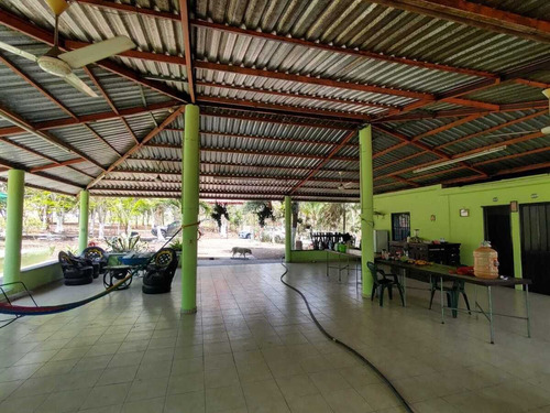 Terreno En Venta En Veracruz Con Casa De Descanso Loc. Palo Gacho.