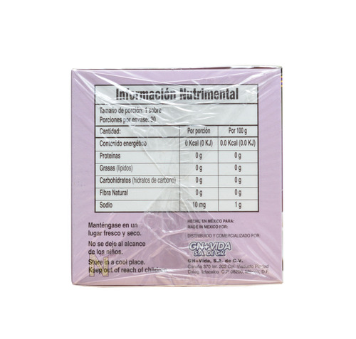 Imagen 2 de 4 de Té Alcachofa (corazón De Alcachofa, Té Verde, Té Rojo Y Té Blanco) 30 Sobres De 3g C/u Gn+vida