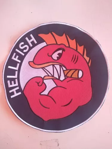 Parche Bordado Hellfish 
