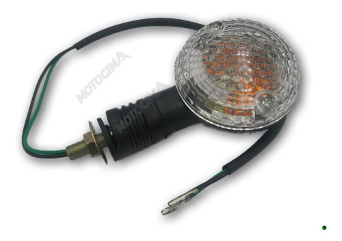 Imagen 2 de 2 de Luz Cruce Gn125 Mod Nuevo Mica Transparente Moto