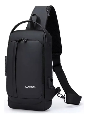 Mochila Morral Bolso Con Puerto Usb Impermeable Anti Robo