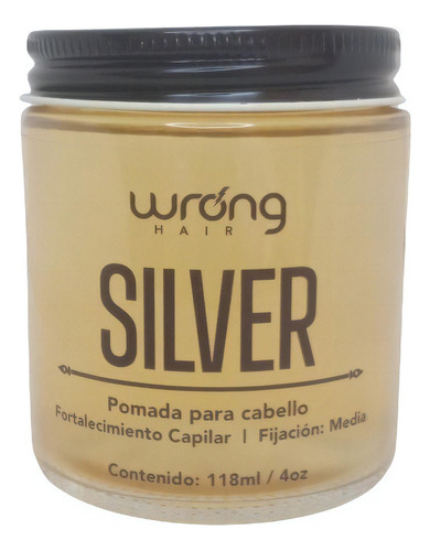 Silver (pomada Base Agua, Fortalecimiento Capilar)