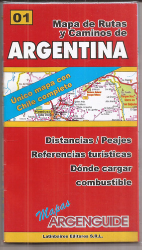 Mapa De La Republica Argentina Nuevo Rutas Y Caminos  
