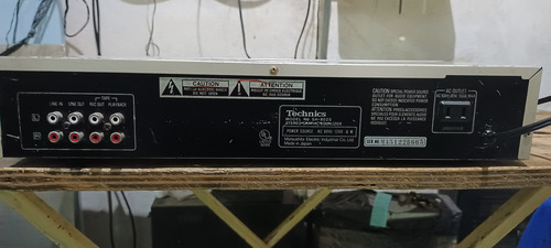 Equalizador Technics Modelo Sh8025 (Usado)