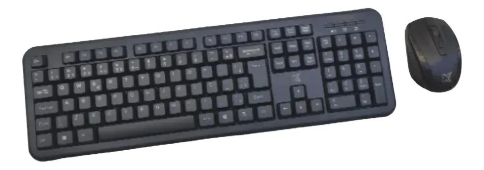 Teclado E Mouse S/fio Exagon 1200dpi 60000146 Maxprint Preto