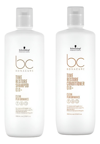 Schwarzkopf Bc Shampoo Y Acondicionador Cabello Debilitado