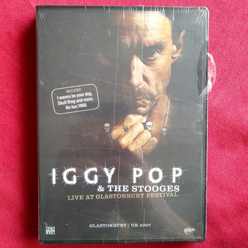 Iggy Pop & The Stooges Live At Glastonbury Uk 2007 Dvd 