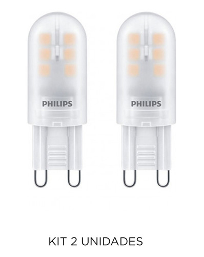 Lámpara Led En Pase G9, Tonalidad Fría - Philips L27211