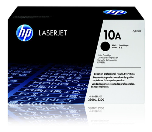 Toner Hp 10a Q2610a Laserjet Serie 2300l/2300