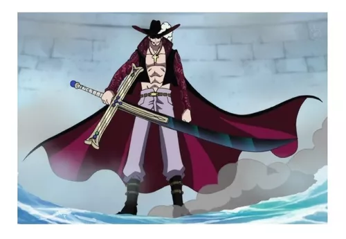 Faca Mihawk One Piece Colar Espada