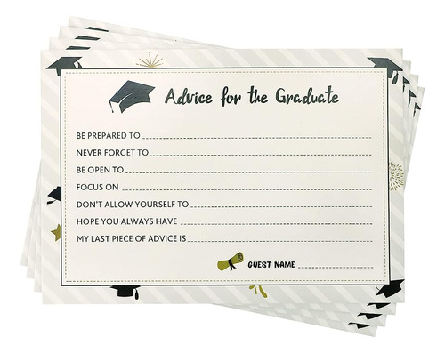 Tarjetas De Asesoramiento De Graduación Pena Angel 30pcs Tar