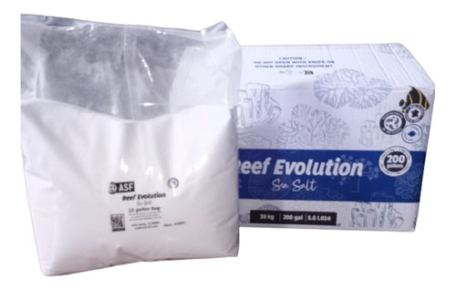 Sal Asf Reef Salt Evolution Bolsa Oem  7k Rinde 200l Acuario