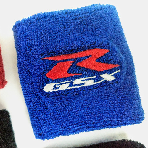 Imagem 2 de 6 de Meia Azul Reservatório Óleo + Chaveiro Suzuki Gsx-r Capa