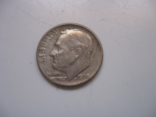 Moneda De Plata U S A One 1 Dime 1960 (Usado)