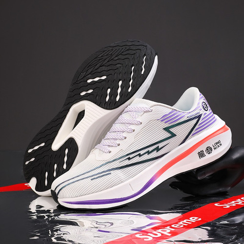 Zapatos De Correr De Fibra De Carbono Zapatillas De Tenis