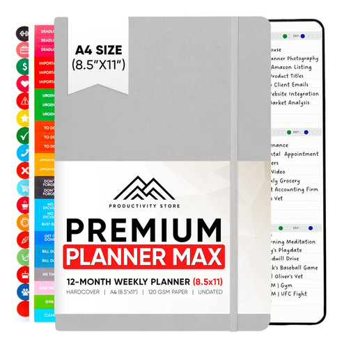 2024 Planner Pro Max: El Mejor Planificador De Objetivos Y P