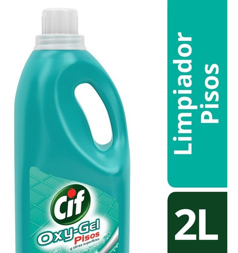 Limpiador Líquido Pisos Cif Oxygel 2l