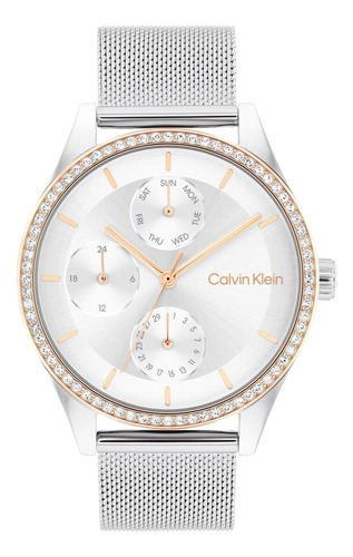 Relógio Calvin Klein Spark Feminino Prata - 25100010