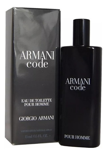  Armani Code 15 Ml Edt Giorgio Armani Original Lujo 