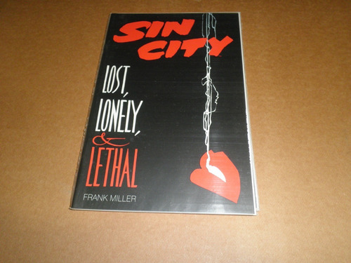 Sin City Lost Lonely & Lethal One Shot Dark Horse Ingles