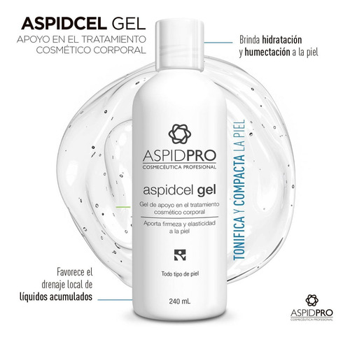Aspidpro Aspidcel Gel Tratamiento Corporal
