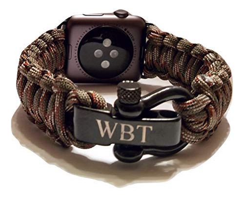 Water Bear Tactical 550 Banda Paracord Hecha Para Apple Wa