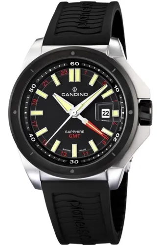 Reloj Candino Planetsolar C4473 Gmt 100% Original