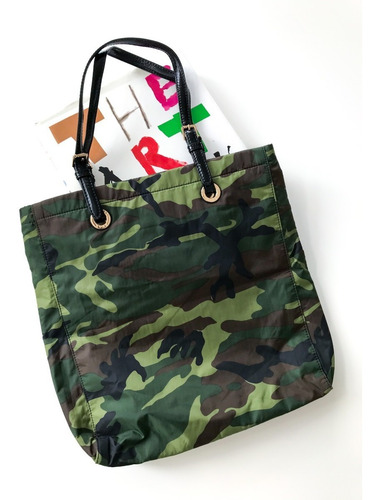 Cartera Michael Kors Camuflada Tela No Jazmin Jackie Smith