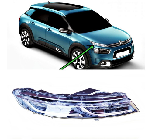 Faro Led Citroen C4 Cactus Modelo Nuevo - Usad Original Leer