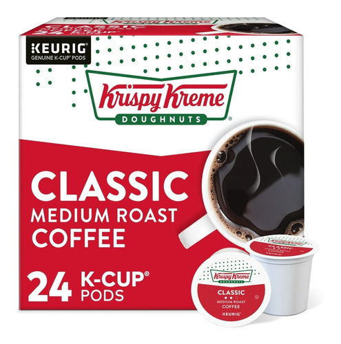 Krispy Kreme 24 K-cups Classic Coffe