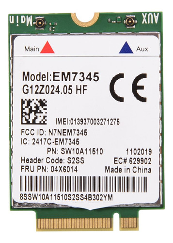 Tarjeta Modulo 4g Facil Usar Practica Em7345 Internet Alta 8