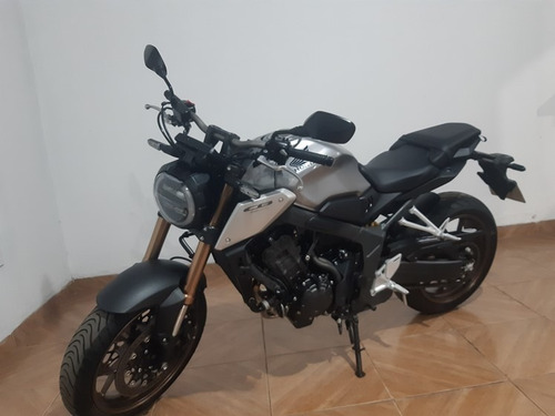 Imagem 3 de 10 de Honda Cb 650 R Abs 2021 Prata