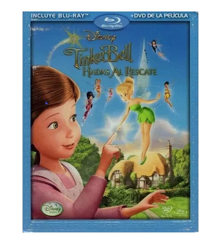 Tinker Bell Hadas Al Rescate Pelicula Blu-ray + Dvd