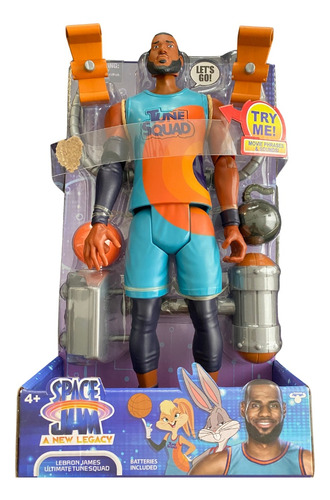 Space Jam Lebron James 12 Pulgadas Con Accesorios Y Sonidos (Usado)