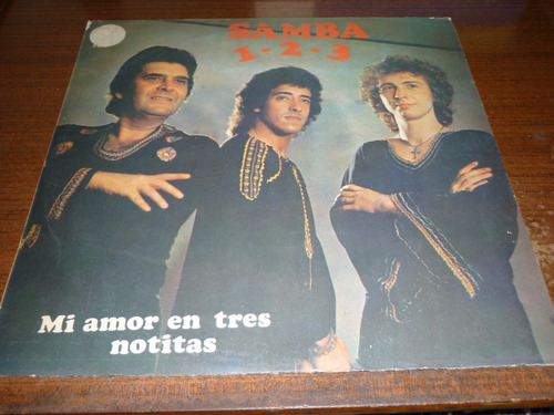 Samba 1 2 3 Mi Amor En Tres Notitas Vinilo Argentino Promo