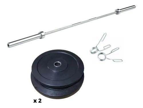 Venta de barra online olimpica y discos