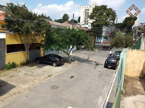 Terreno À Venda, 300 M² Por R$ 1.200.000,00 - Vila Mascote - São Paulo/sp - Te1056